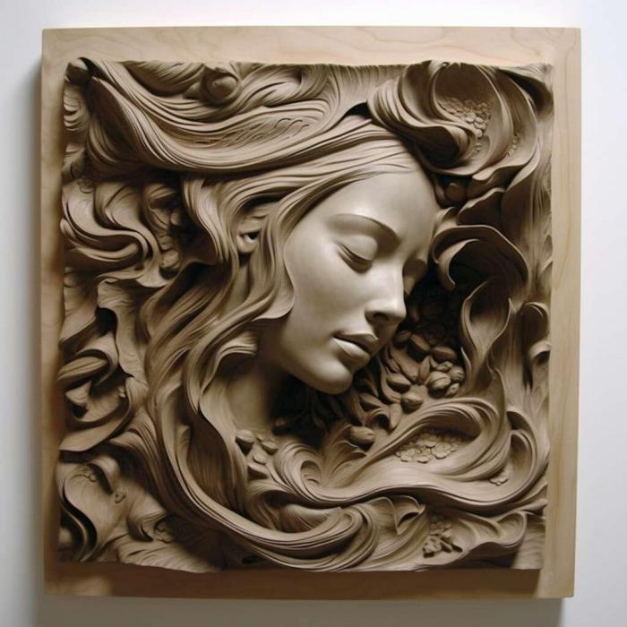 نموذج ثلاثي الأبعاد لآلة CNC 3D Art 